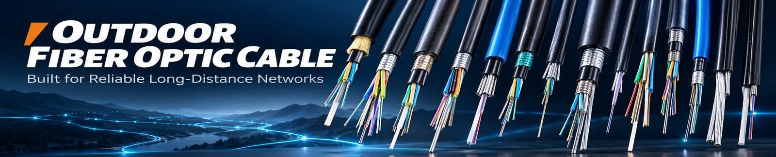Openluchtvezel Optische Kabel