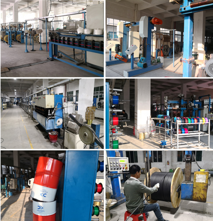 Dubbele schede pantserde ondergrondse G652D 12 24 36 48 72 96 144 288 Kern rechtstreeks begraven GYTY53 Glasvezel Kabel 7