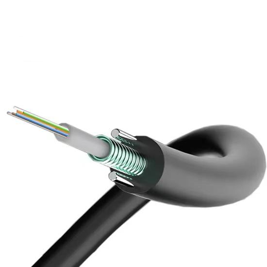GYXTW Gepantserde Single Mode Glasvezelkabel met HDPE-mantel voor lucht- en buisgebruik 1