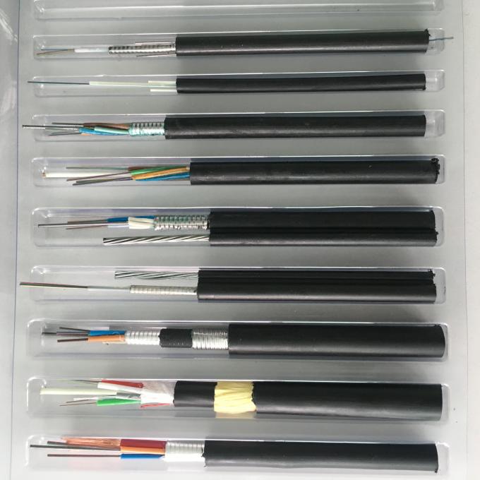 Outdoor Microduct Glasvezelkabel voor Luchtblazen 12-24 Vezels G652D 3