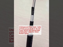 Ondergrondse glasvezelkabel GYTA33 24 32 36 48 72 96 144 Kernen G652D SM Onderwaterkabel voor rechtstreeks begraven leggen