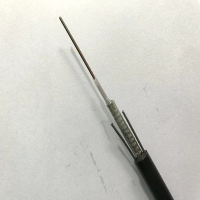 12 Core Fiber Optic Cable Outdoor G652D G657A Overhead Armored Fibre Optical Cable GYXTW