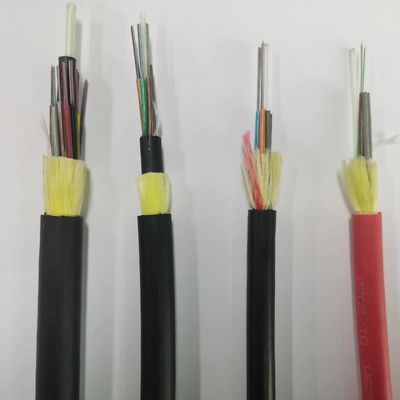 ADSS 48 Core Span 100m 200m 300 M Aerial Outdoor Fiber Optic Cable