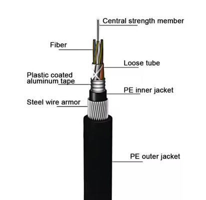 GYTA33 Fiber Optic Cable 48 Core Subsea Submarine Subwater Communication Cable