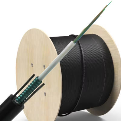 1MM Steel Wire Strength 2 4 8 12 24 Core Outdoor Fiber Optic Cable GYXTW