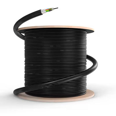 2-144 Core Armoured Optical Fiber Cable GYTA Stranded Loose Tube For Aerial Duct