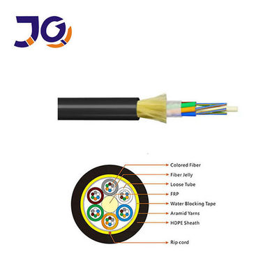 ADSS Fiber Optic Cable 96 Core PE Sheath 600m Span