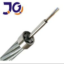 Kwaliteit  48 Core OPGW Composite Overhead Ground Wire Fiber Optic Cable for Power Transmission fabriek