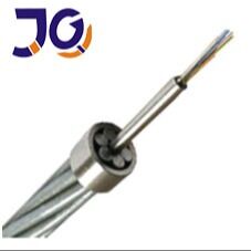 Kwaliteit  OPGW Optical Power Ground Wire Fiber Optic Cable 24 48 Core for Power Transmission Systems fabriek