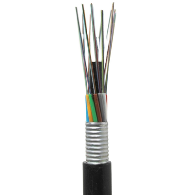 Outdoor Anti - Rodent Sm Armoured Fibre Optic Cable GYTA Multi Loose Tube 24 36 48 Core