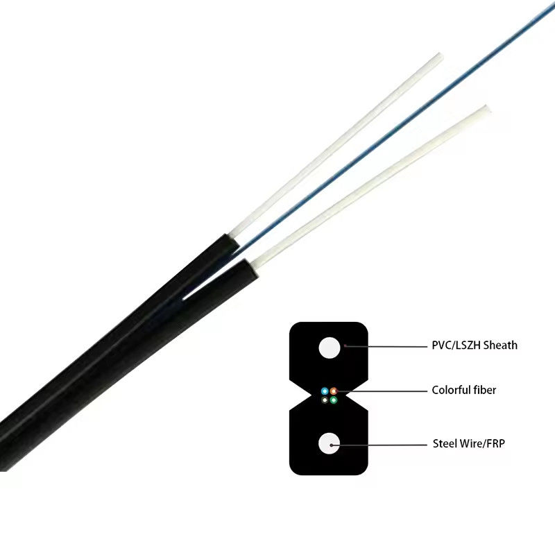 Indoor FTTH Fiber Optic Drop Cable Factory Direct Price for Home Use