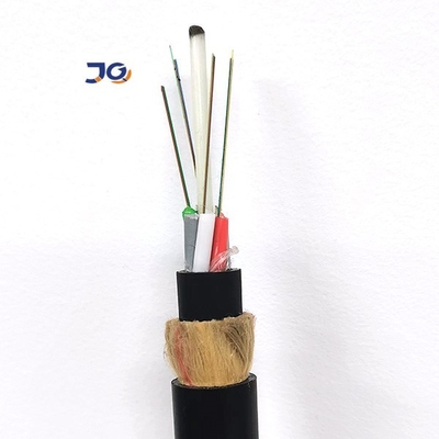 Overhead Outdoor Single Jacket Multi Cores Singlemode ADSS glasvezelkabel