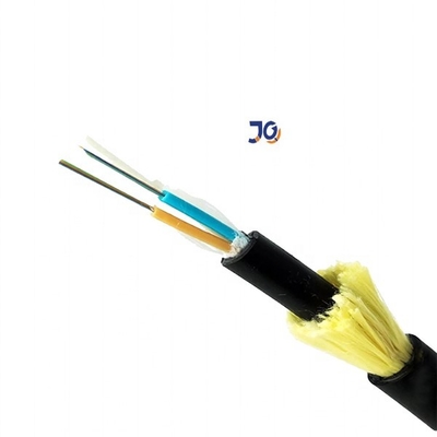 Alle Dieletric Zelfondersteunende ADSS Singlemode Fiber Optic Cable HDPE In de schede gestoken met garen