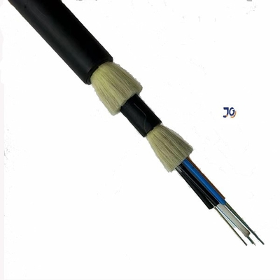Singlemode Geen Metlal 12/24/48 Cores ADSS glasvezelkabel met aramidegaren