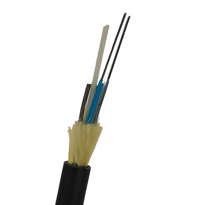 Spanwijdte van de de Sterkte de Enige Wijze van het Aramidgaren de Kabel van 100m 12/24 Kernenadss Optische Vezel