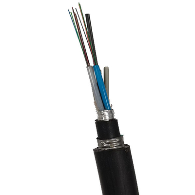 Enige Wijze GYTA53 12/48 van de het Jasje de Gepantserde Vezel van Kernendoule Optische Kabel