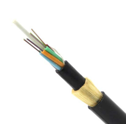 ADSS telegraferen allen - de Diëlektrische Dubbele Jasjeantenne installeert 150m Spanwijdte 48 Vezel Optische Kabel