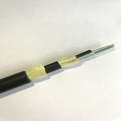 Spanwijdte 50m Lucht de Vezelkabel 6 8 Kern 12 24 van ADSS Optische Kabel van de 48 Kern de Openluchtvezel