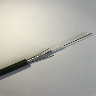 12 Kernvezeloptische kabel buiten G652D G657A bovenhoofd gewapende glasvezeloptische kabel GYXTW