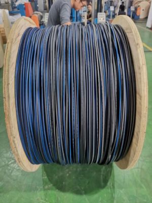 Aerial of Duct Network Outdoor IP68 GYFTY Big Quantity Cores 8mm 9mm 11mm 14mm 16mm PE Jacket Glasvezelkabel