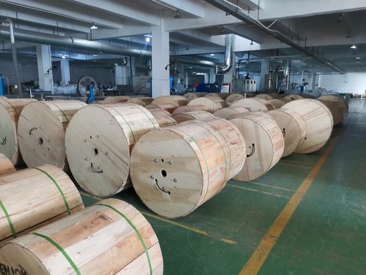 Aerial of Duct Network Outdoor IP68 GYFTY Big Quantity Cores 8mm 9mm 11mm 14mm 16mm PE Jacket Glasvezelkabel