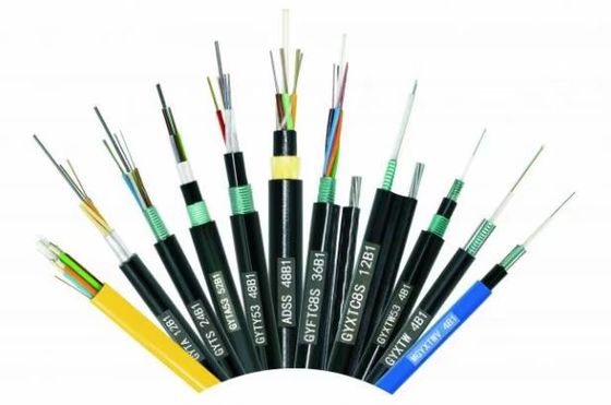 Enige Wijzeg.652d 2-144 Vezels 1km5km Optische Kabel van de Lengtevezel