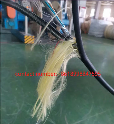 HDPE van de de Kabel de Enige Wijze van de Schedeadss Optische Vezel Spanwijdte 100m G652D 96 VAN