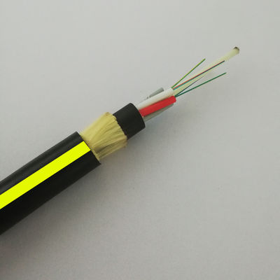 Adss Single Mode Aerial Fiber Optic Cable 6 8 12 24 48 Core Cable Adss G652D G657A1 Outdoor Fiber Optic Kabels