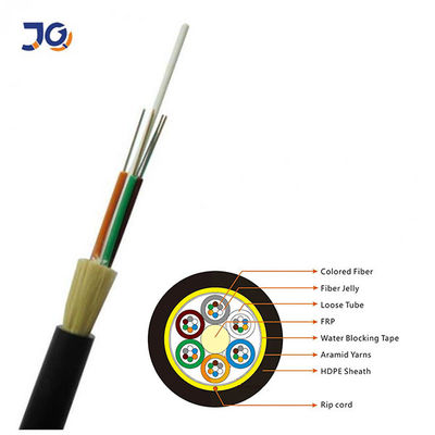 Anti Track ADSS Glasvezel Kabel 288 kernen PBT losse buis