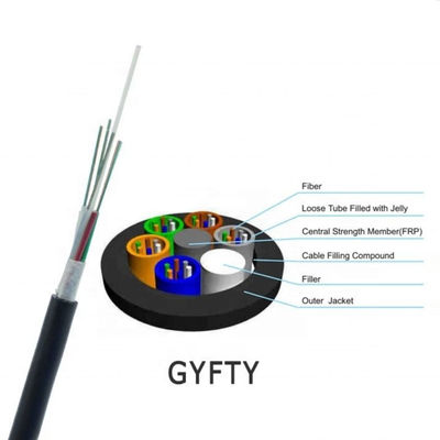 GYFTY Niet-metaal glasgarens tegen knaagdieren Duct fiber optic cable 48 96 Core