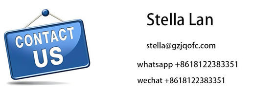 GYFTZY metaalvrij ongewapende G652D vlamvertrager LSZH Jacketed 4 Core Single Mode Glasvezelkabel