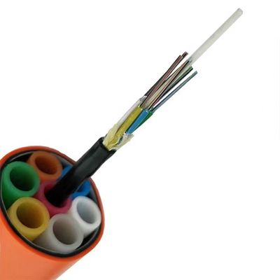 2-144Cores Outdoor Micro Duct Air Blown Fiber Optical Cable GCYFY enkelmodus