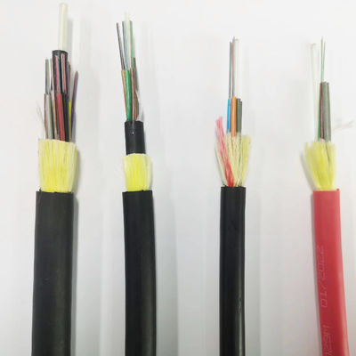 Adss Single Mode Aerial Fiber Optic Cable 6 8 12 24 48 Core Cable Adss G652D G657A1 Outdoor Fiber Optic Kabels