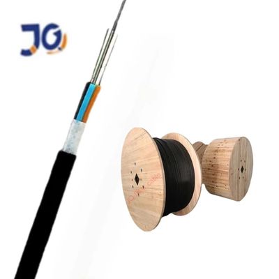 4/6/8/12/24 Core single-mode multi-mode optische vezels GYTY gestreepte losse buis staaldraad sterkte lid