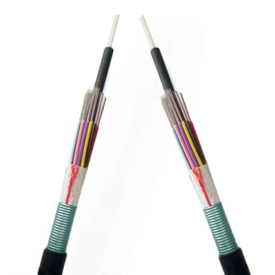 PSP-pantserde buitenste droge glasvezelkabel GYFS-pantserd met stalen band of FRP