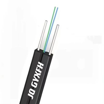 FTTH Indoor Drop Fiber Optic Cable 1 2 4 Core G652D LSZH GJXFH Bend Ongevoelige glasvezel optische kabel