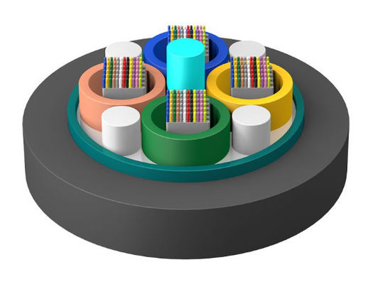 24 48 96 KERNEN ENIGE MODUS Buitenband Glasvezelkabel GYDTA GYDTS