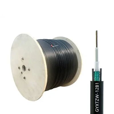 4 6 8 12 24 kernen GYXTZW Unitube Vlamvertragende kabel Single-mode outdoor glasvezel kabel LSZH Jacket