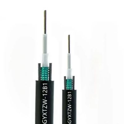 4 6 8 12 24 kernen GYXTZW Unitube Vlamvertragende kabel Single-mode outdoor glasvezel kabel LSZH Jacket
