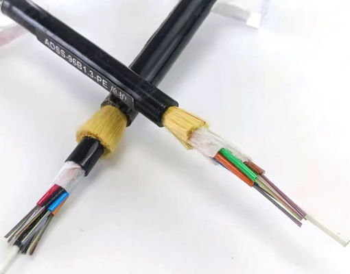 12 24 32 48 72 96 144 Kern Outdoor Glasvezelkabel ADSS Kabel Spanwijdte 150 100 200M