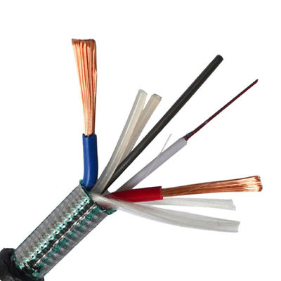 Op maat gemaakte foto-elektrische optische vezels voor buiten gebruik Composite kabel 8 kern +2 x 1,0 elektrische koperdraad stroomkabel