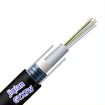 Fabrieksprijs 2/4/6/8/12/16/24 kern Telecommunicatie GYXTW Buitencommunicatiekabel Single Mode Glasvezel Kabel Wi