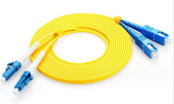 SC/SC Glasvezel Patch Cord Single Multi-mode Fiber voor FTTH 1m 2m 5m 10m