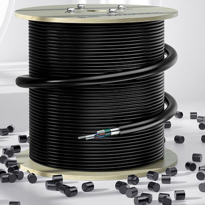 2 4 6 8 16 24 Kern Aerial Armored Fiber Optic Cable Gyxtw Gyxtw53 Uni Tube Single Mode communicatiekabel