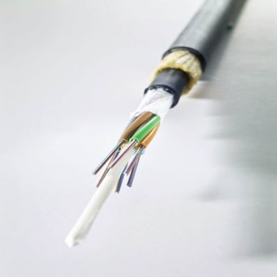 48 Core Alle dielectrische zelfdragende luchtkabel ADSS Span 100m 200m Glasvezel Glasvezelkabel
