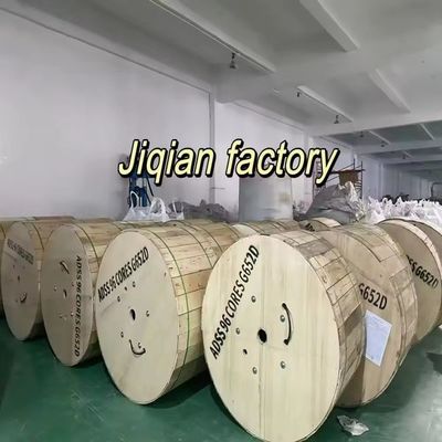 12 24 48 kern ADSS-vezel G652D Aerial Self-Supported Optical Cable