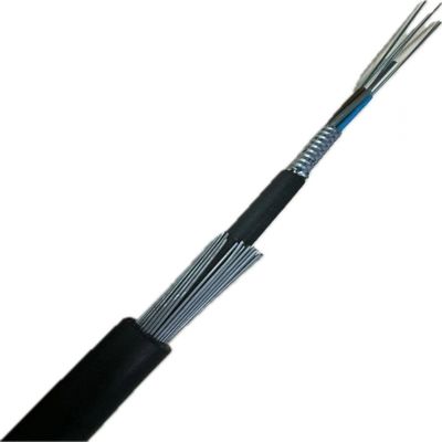 Ondergrondse GYTA33 24 Cores G652D SM Onderwater Stranded Armored Steel Wire Fiber Cable