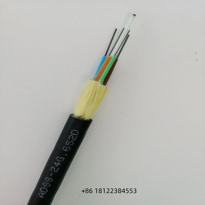 100M 120M 150M Span Zelfondersteunende glasvezel kabel ADSS kabel voor antenne