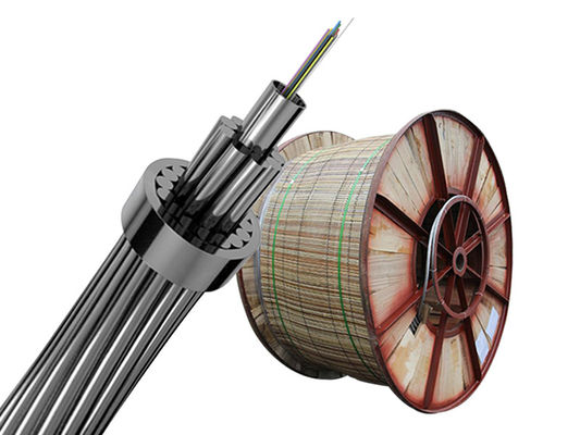24 Kernen 48 Kernen Energie-systeem Optische stroomgrondsnoer OPGW-kabel