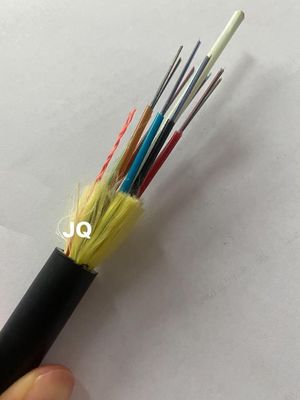 Fabrieksprijs Alle dielectrische zelfdragende 12 24 48 kern ADSS enkeljas glasvezelkabel